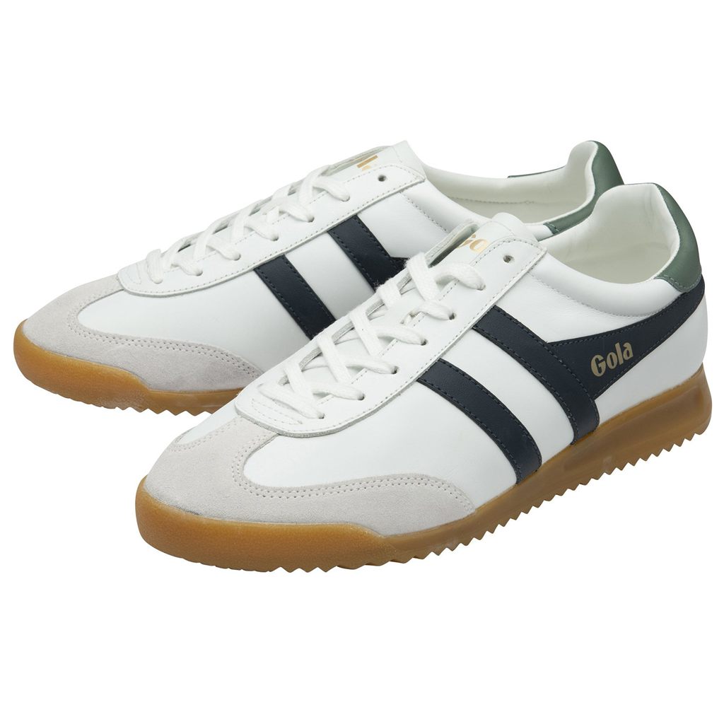 Gola Classics Torpedo Leather Sneakers Bílé Tmavě Blankyt CZ | GDUX-74561