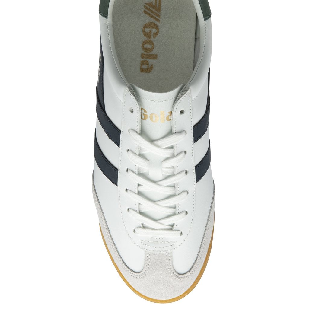 Gola Classics Torpedo Leather Sneakers Bílé Tmavě Blankyt CZ | GDUX-74561