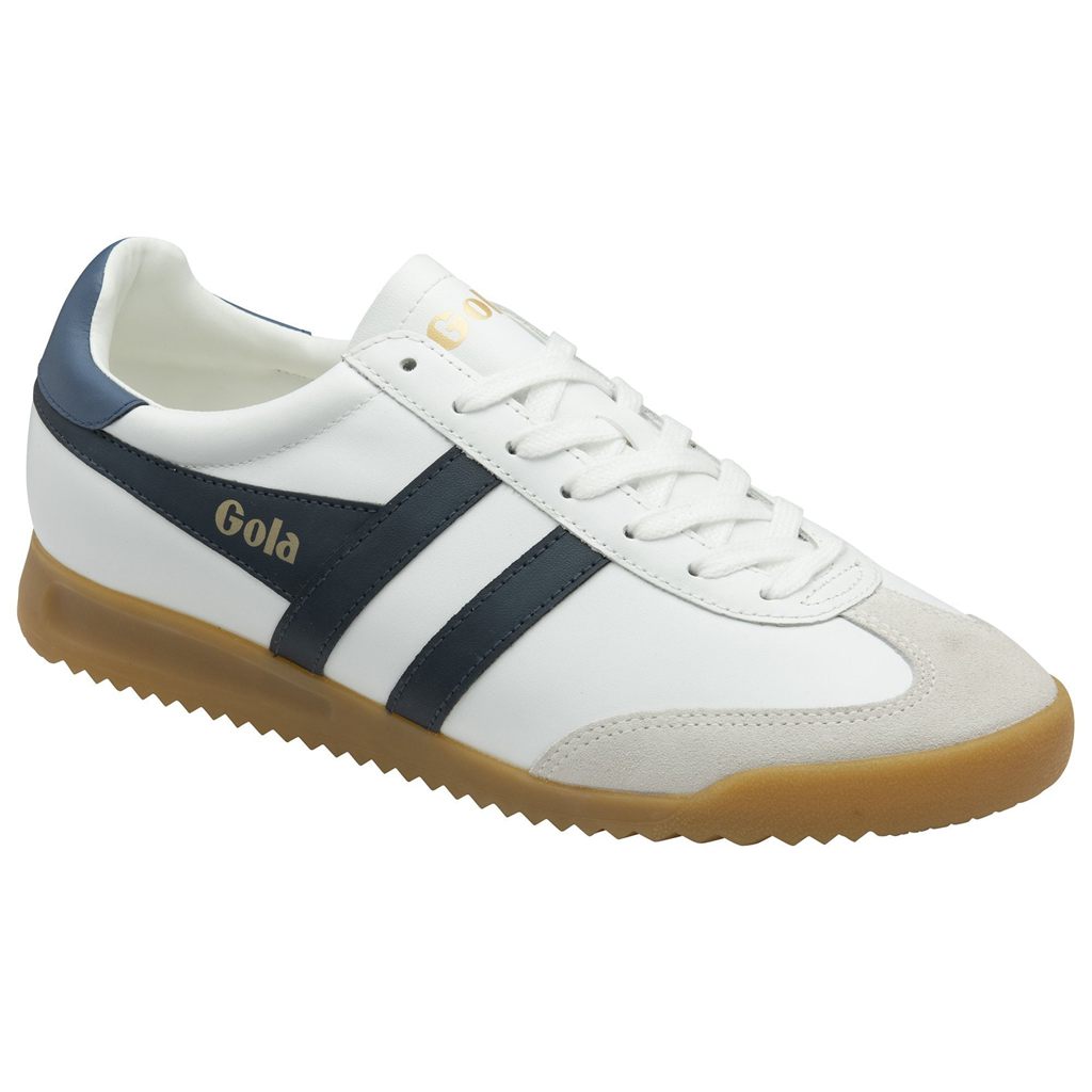 Gola Classics Torpedo Leather Sneakers Bílé Tmavě Blankyt CZ | KGDC-65170