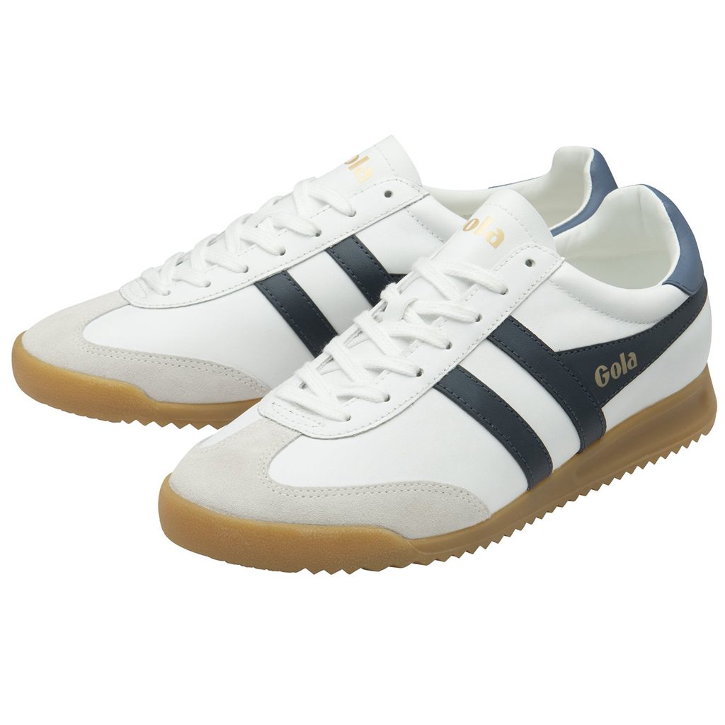 Gola Classics Torpedo Leather Sneakers Bílé Tmavě Blankyt CZ | KGDC-65170