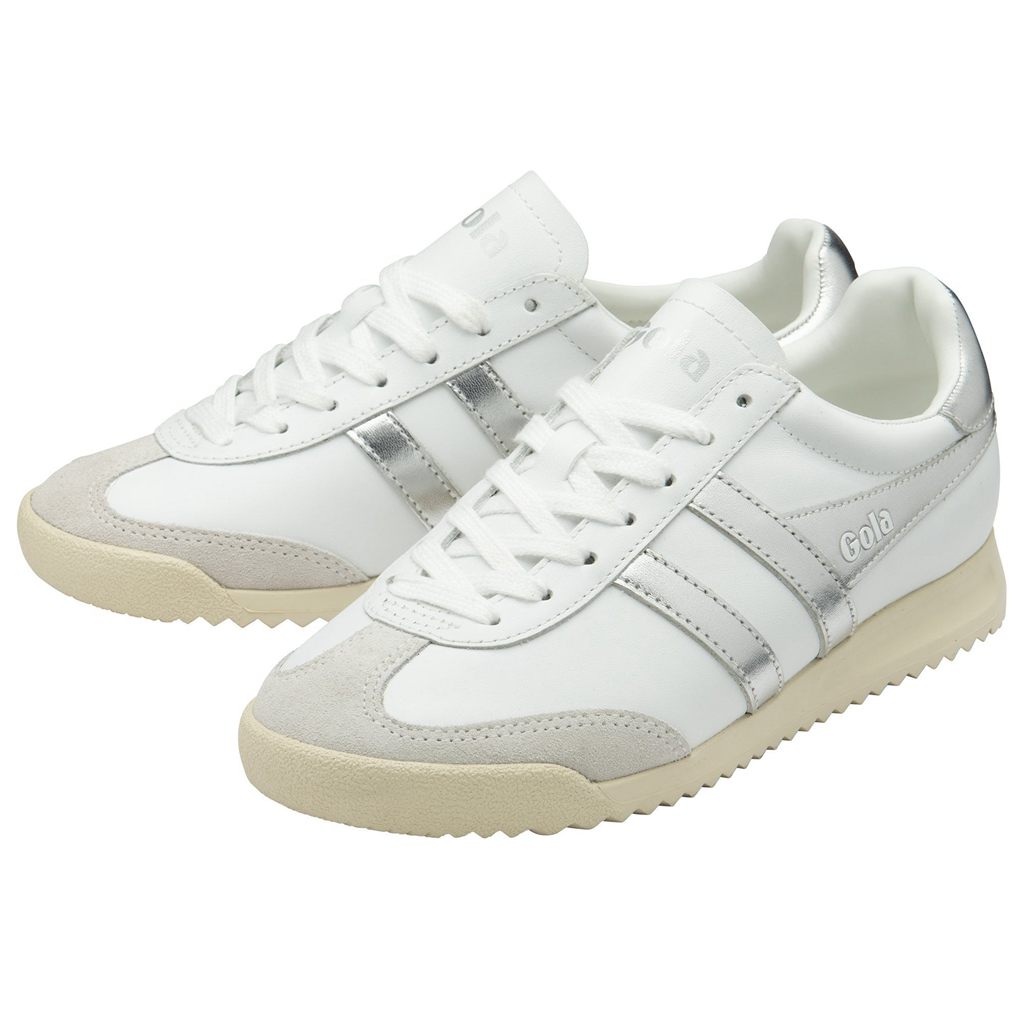 Gola Classics Torpedo Mirror Sneakers Bílé Stříbrné Bílé CZ | AHQN-25671