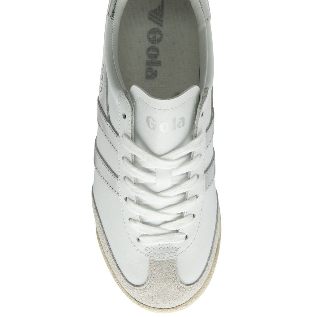 Gola Classics Torpedo Mirror Sneakers Bílé Stříbrné Bílé CZ | AHQN-25671