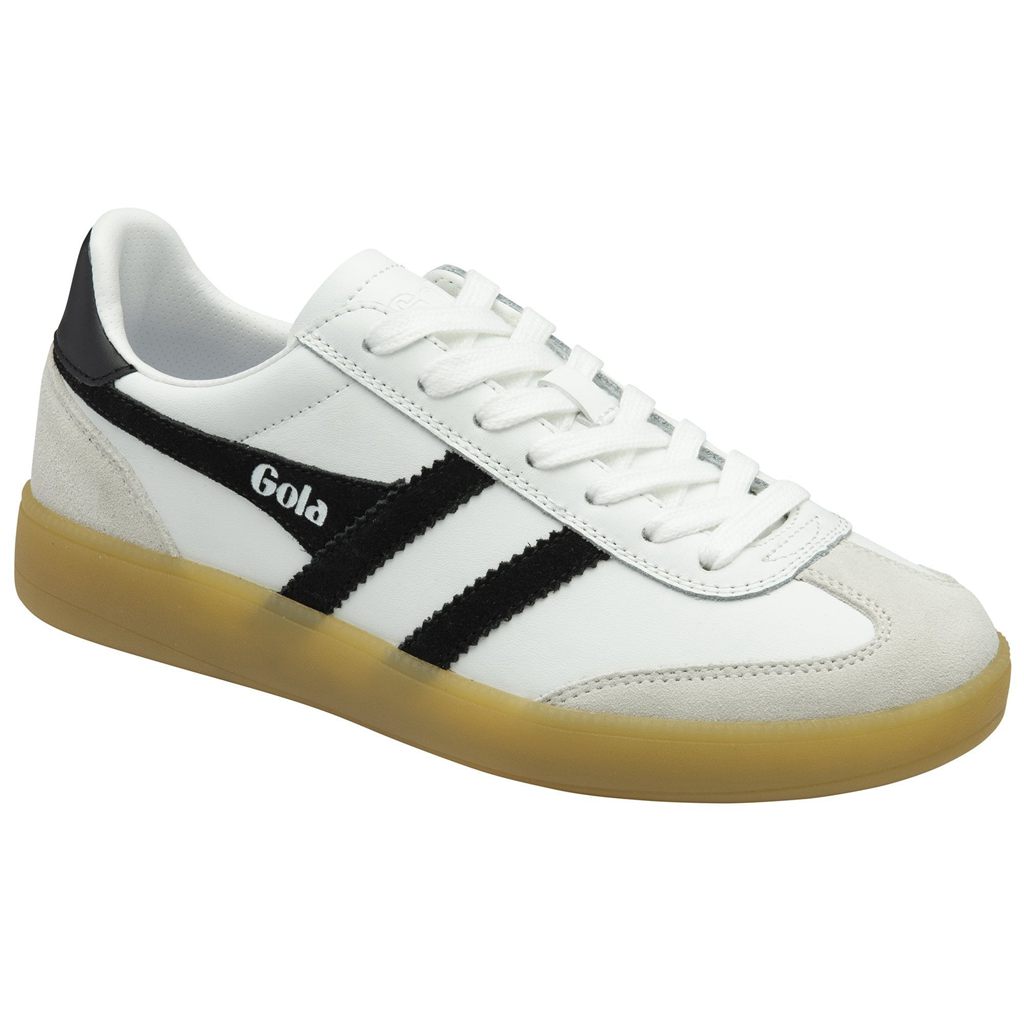 Gola Classics Viper Leather Sneakers Bílé Černé CZ | FCUZ-93574