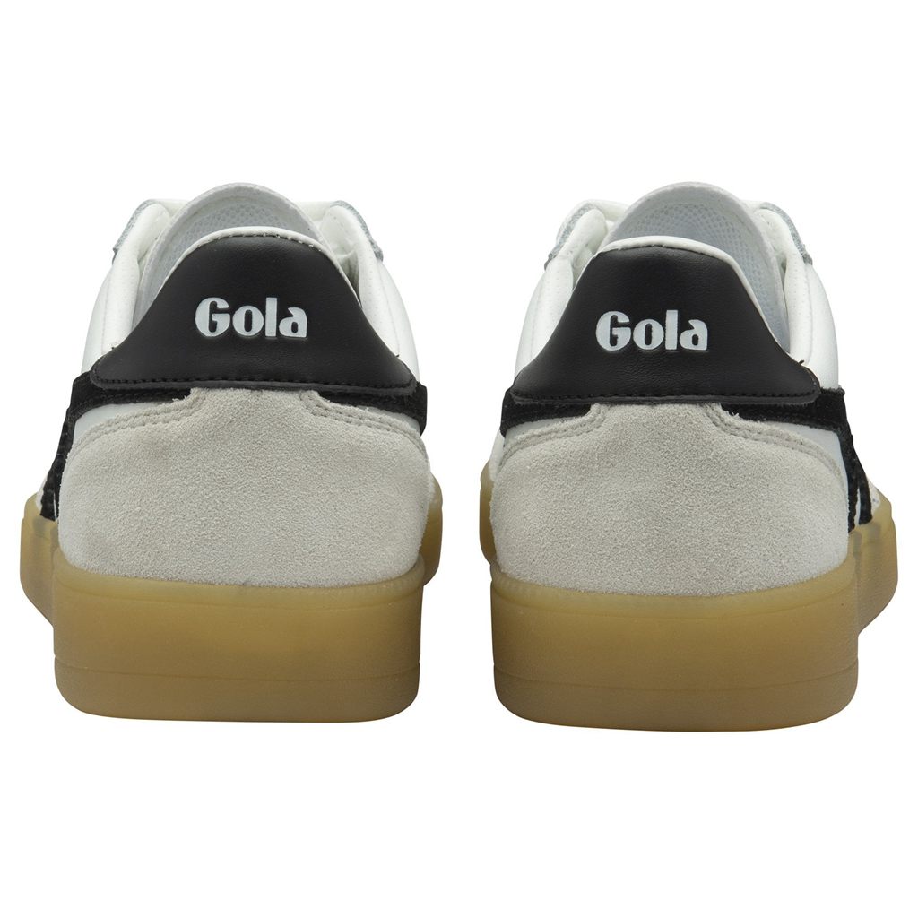 Gola Classics Viper Leather Sneakers Bílé Černé CZ | FCUZ-93574