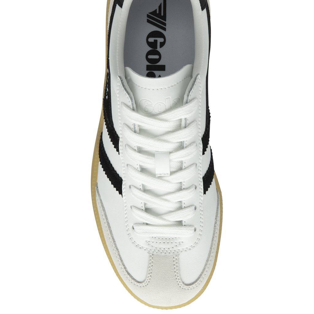 Gola Classics Viper Leather Sneakers Bílé Černé CZ | FCUZ-93574