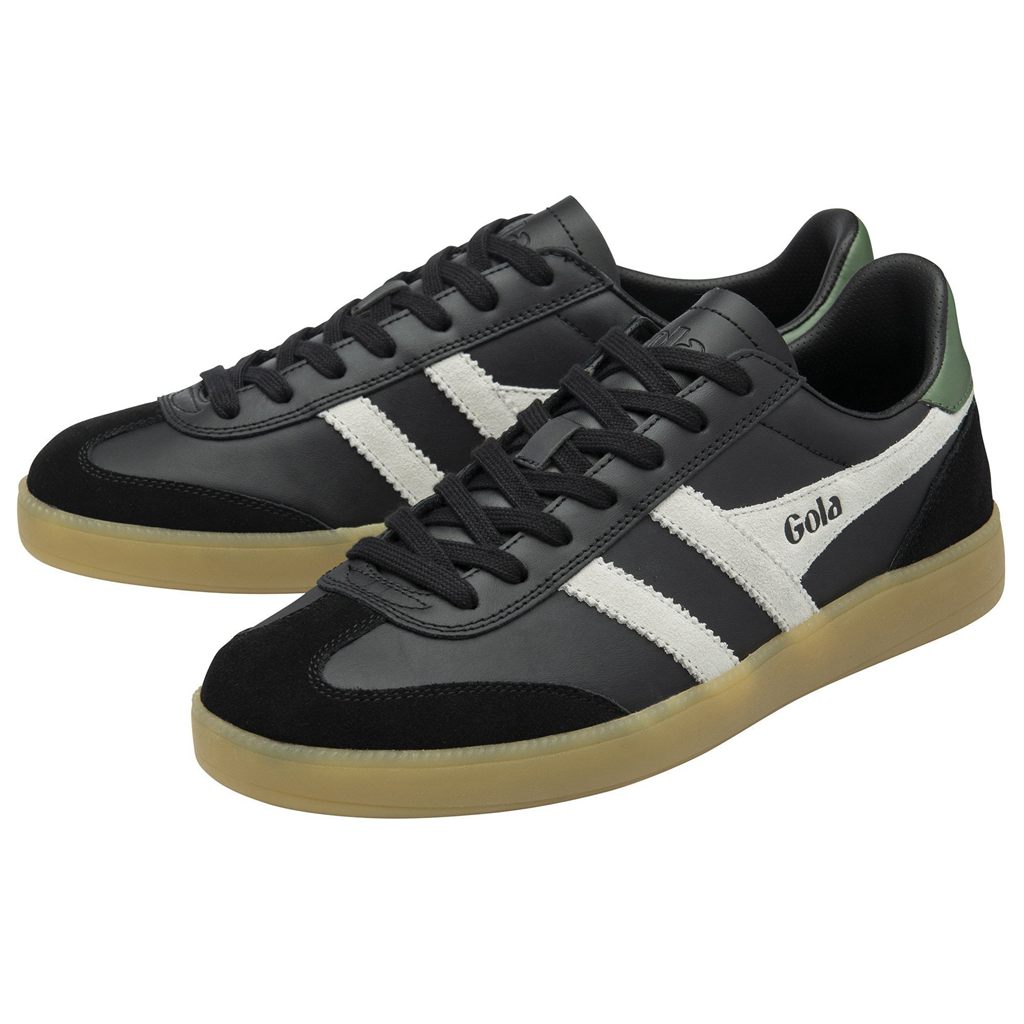 Gola Classics Viper Leather Sneakers Černé Bílé CZ | GFYW-45187