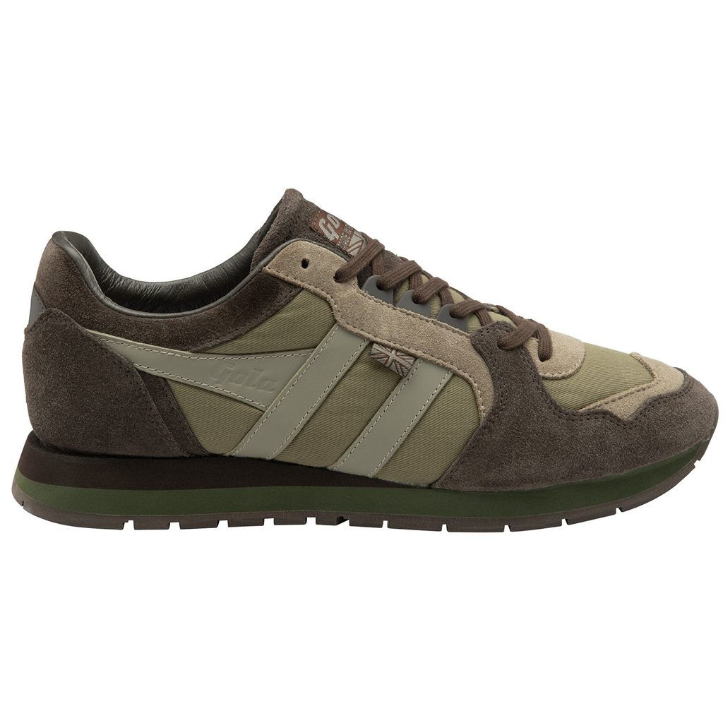 Gola Made in England - 1905 Ranger Engineered Garment Sneakers Hnědé Hnědožlutý CZ | TZLW-16380