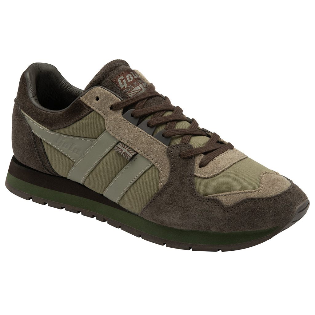 Gola Made in England - 1905 Ranger Engineered Garment Sneakers Hnědé Hnědožlutý CZ | TZLW-16380