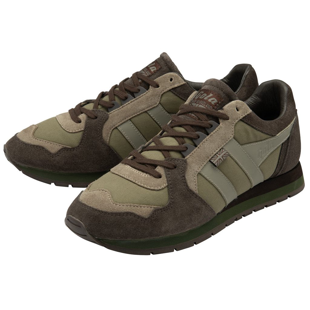 Gola Made in England - 1905 Ranger Engineered Garment Sneakers Hnědé Hnědožlutý CZ | TZLW-16380
