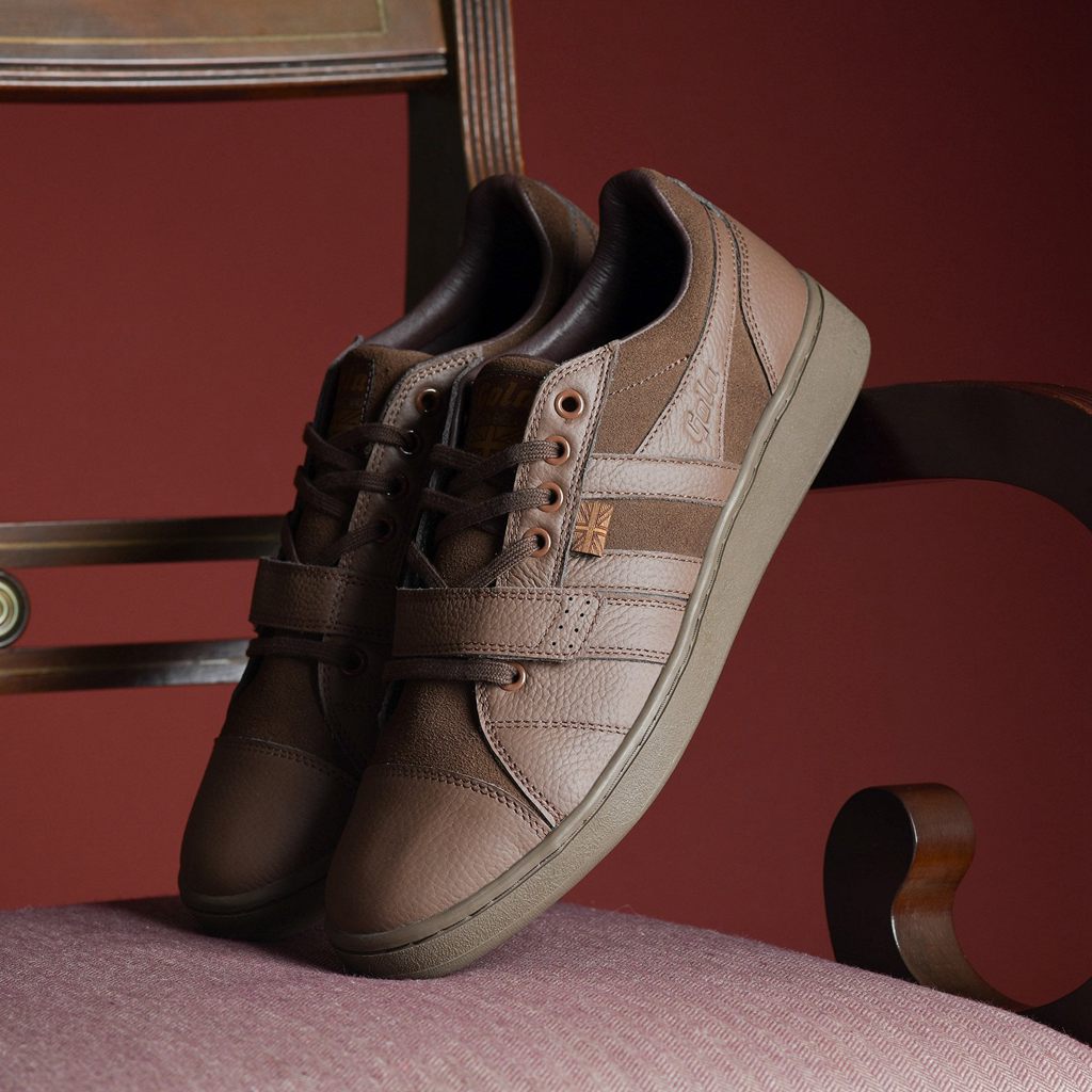 Gola Made in England - 1905 Sentry Engineered Garment Sneakers Hnědé Hnědé CZ | VQDH-25639