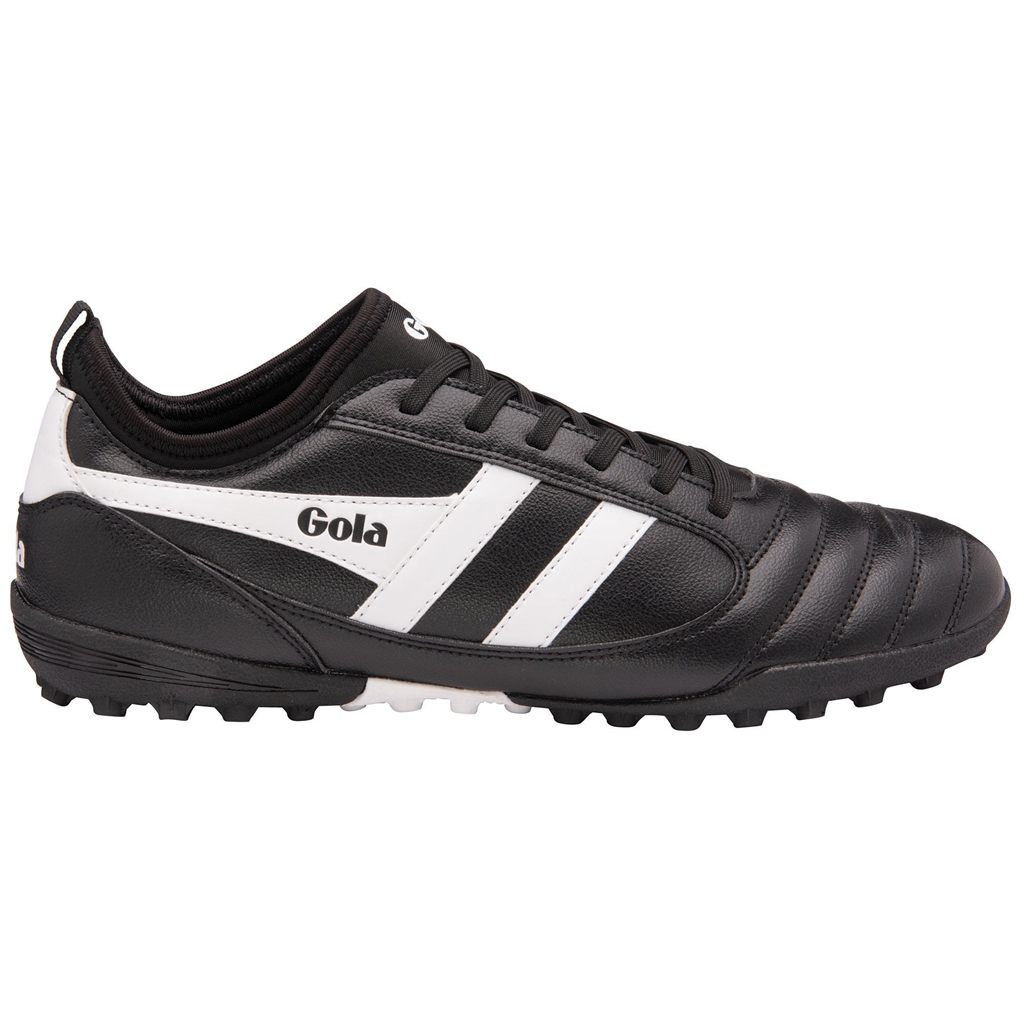 Gola Performance Adults Ceptor Turf Sneakers Černé Bílé CZ | XJOM-01376