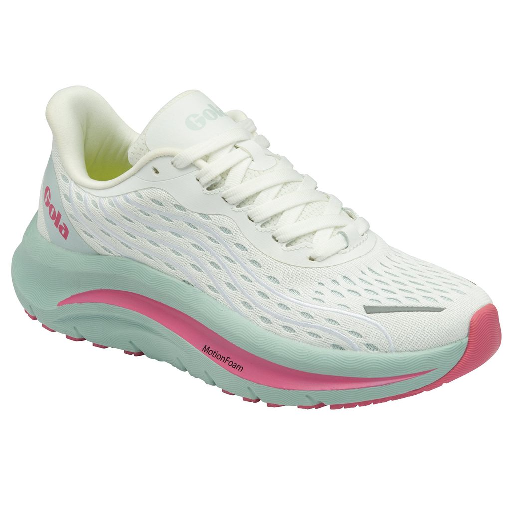 Gola Performance Alzir Speed Sneakers Bílé Růžové CZ | HWUY-49306