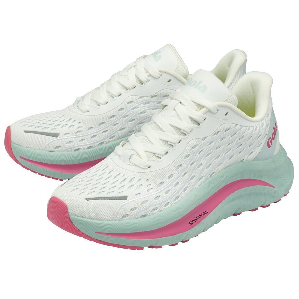 Gola Performance Alzir Speed Sneakers Bílé Růžové CZ | HWUY-49306