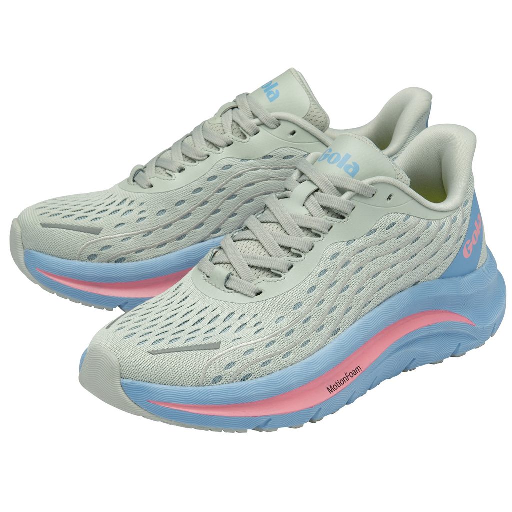 Gola Performance Alzir Speed Sneakers Světle Šedé Blankyt Růžové CZ | RZIB-59687