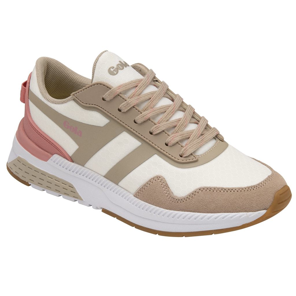 Gola Performance Atomics Sneakers Bílé Šedé Růžové CZ | ADZO-42093
