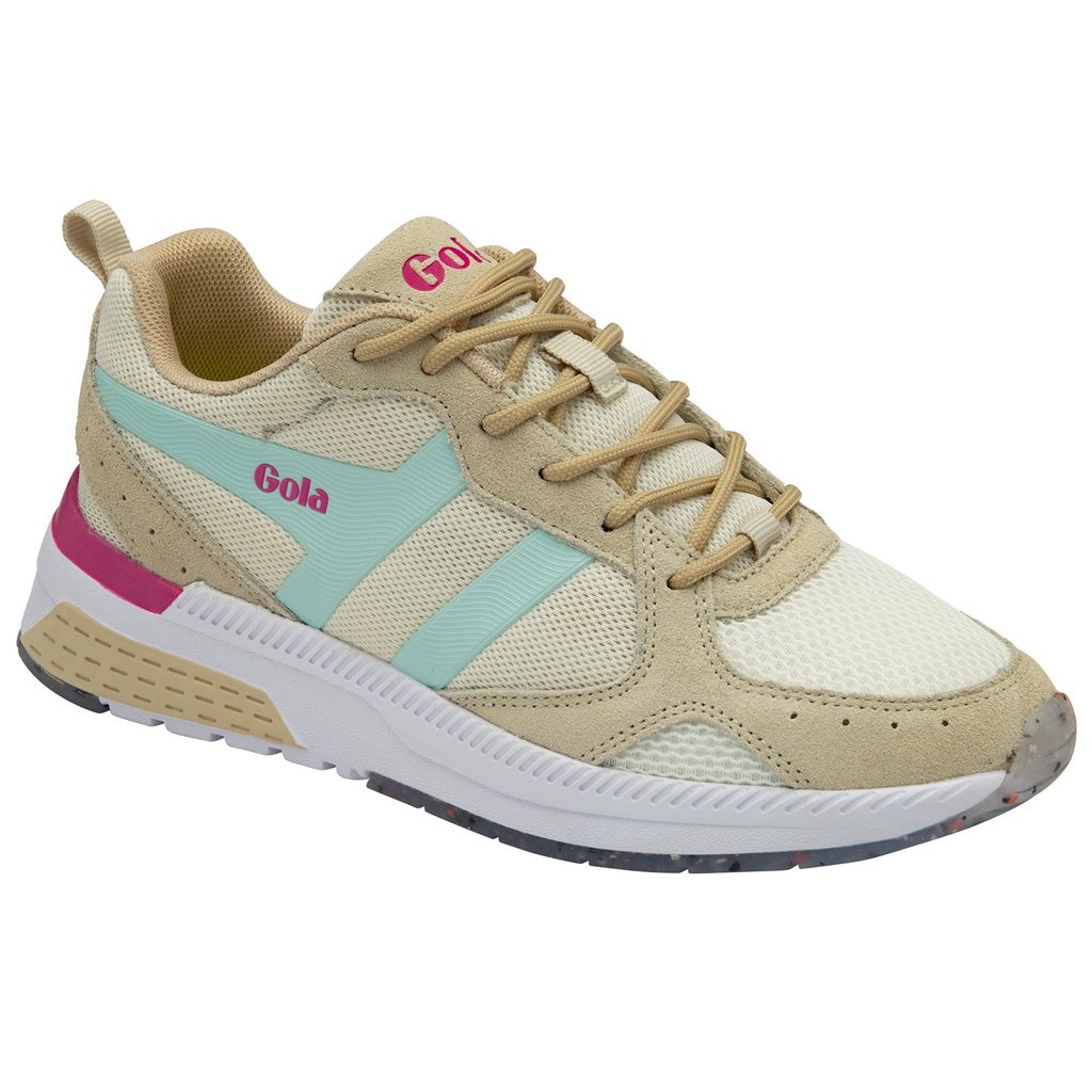Gola Performance Navis Sneakers Bílé Blankyt Růžové CZ | RQSN-03981