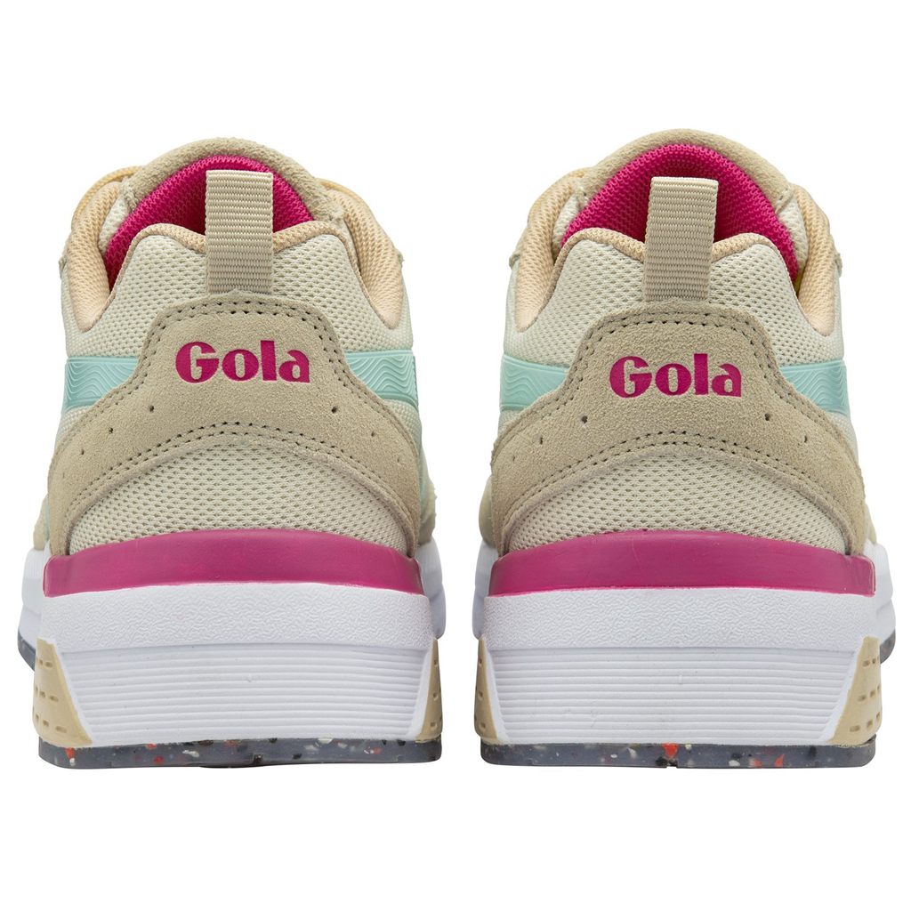 Gola Performance Navis Sneakers Bílé Blankyt Růžové CZ | RQSN-03981