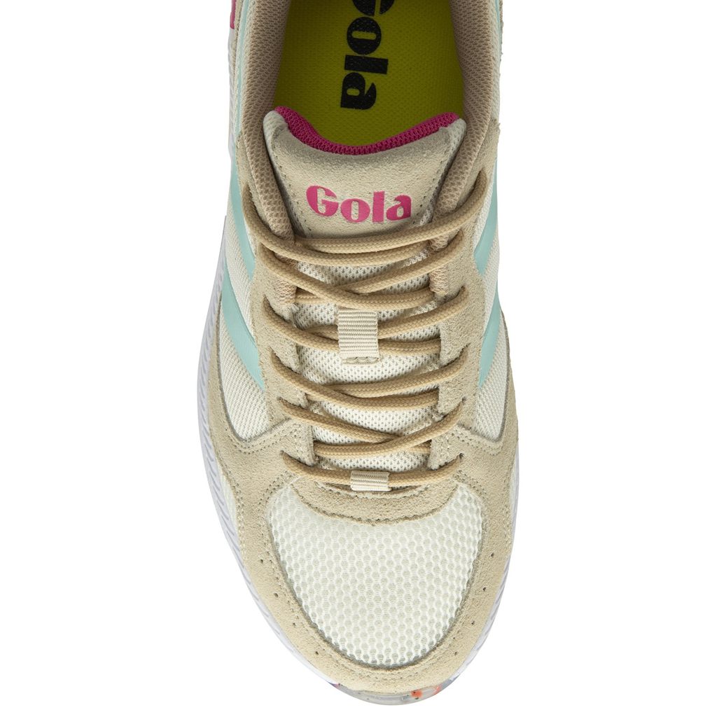 Gola Performance Navis Sneakers Bílé Blankyt Růžové CZ | RQSN-03981