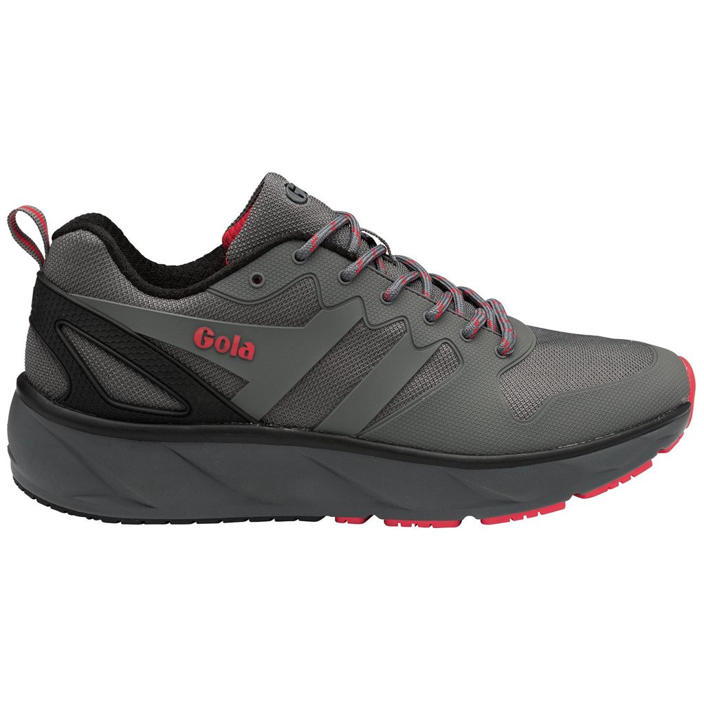 Gola Performance Thunder Sneakers Černé Tmavě Červené CZ | SJEZ-82706