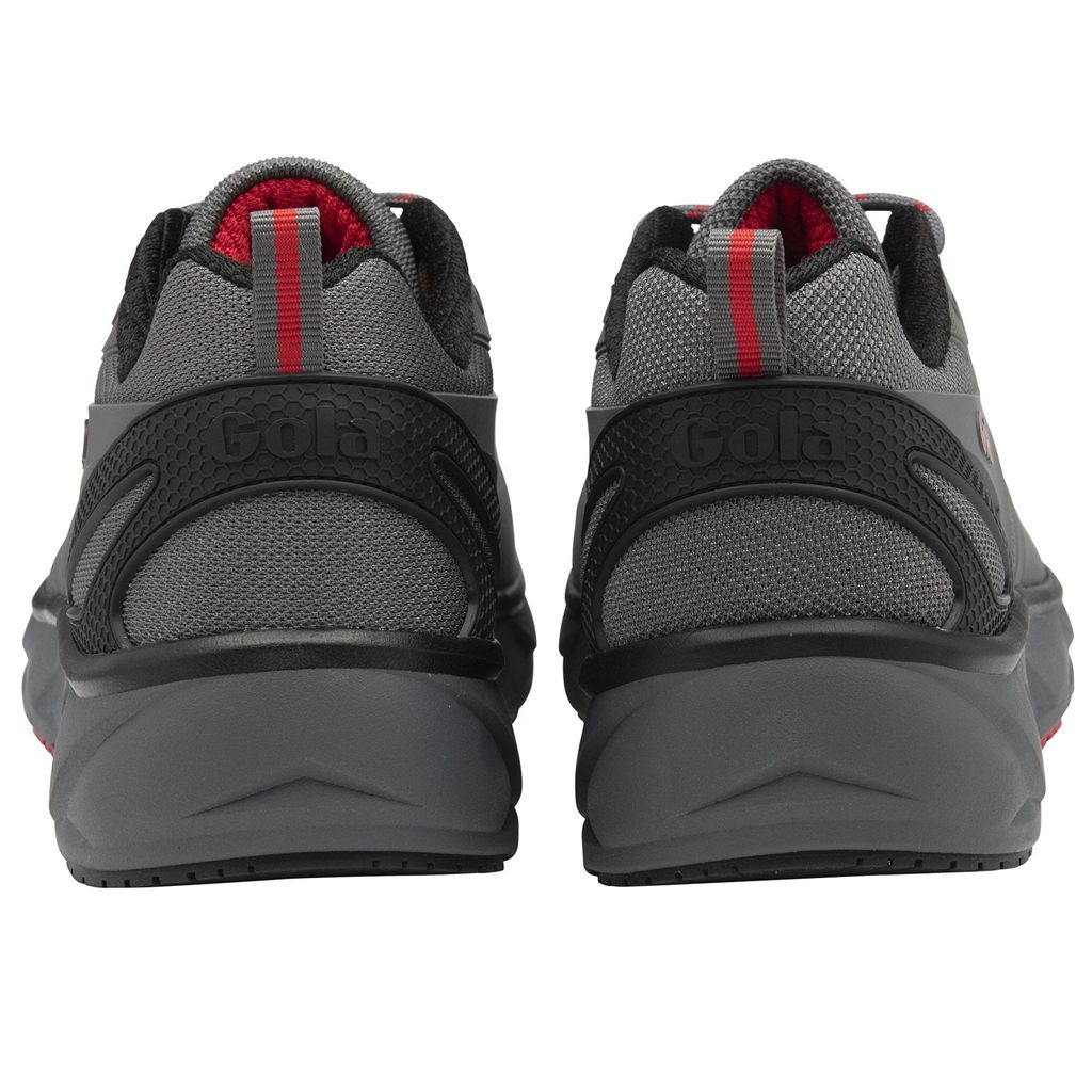 Gola Performance Thunder Sneakers Černé Tmavě Červené CZ | SJEZ-82706