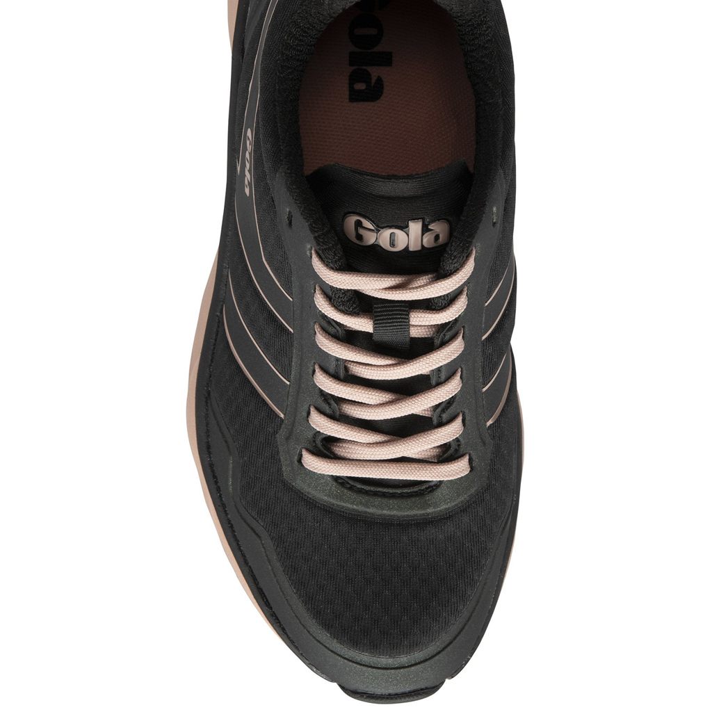 Gola Performance Typhoon Sneakers Černé Růžové CZ | TNRX-35970