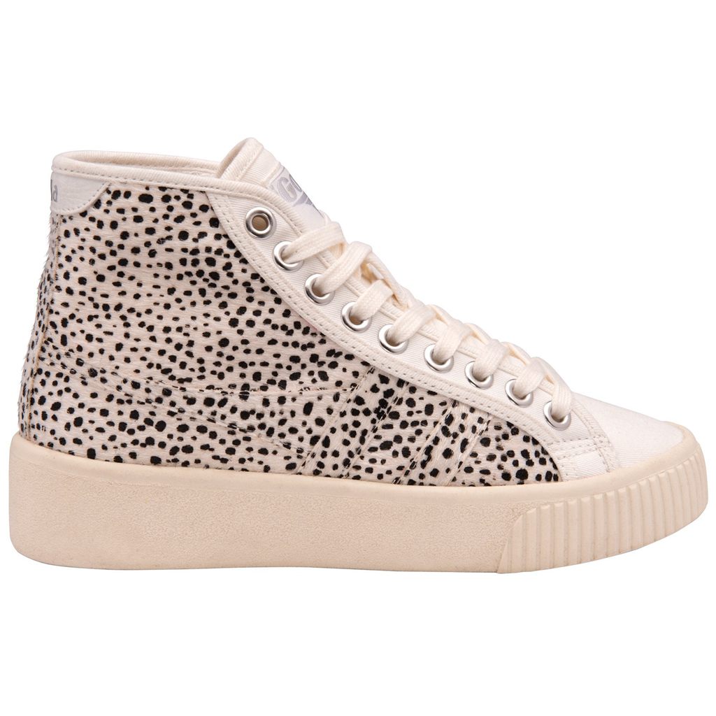 Gola Vegan Classics Baseline High Safari Sneakers Bílé CZ | XPKG-84975