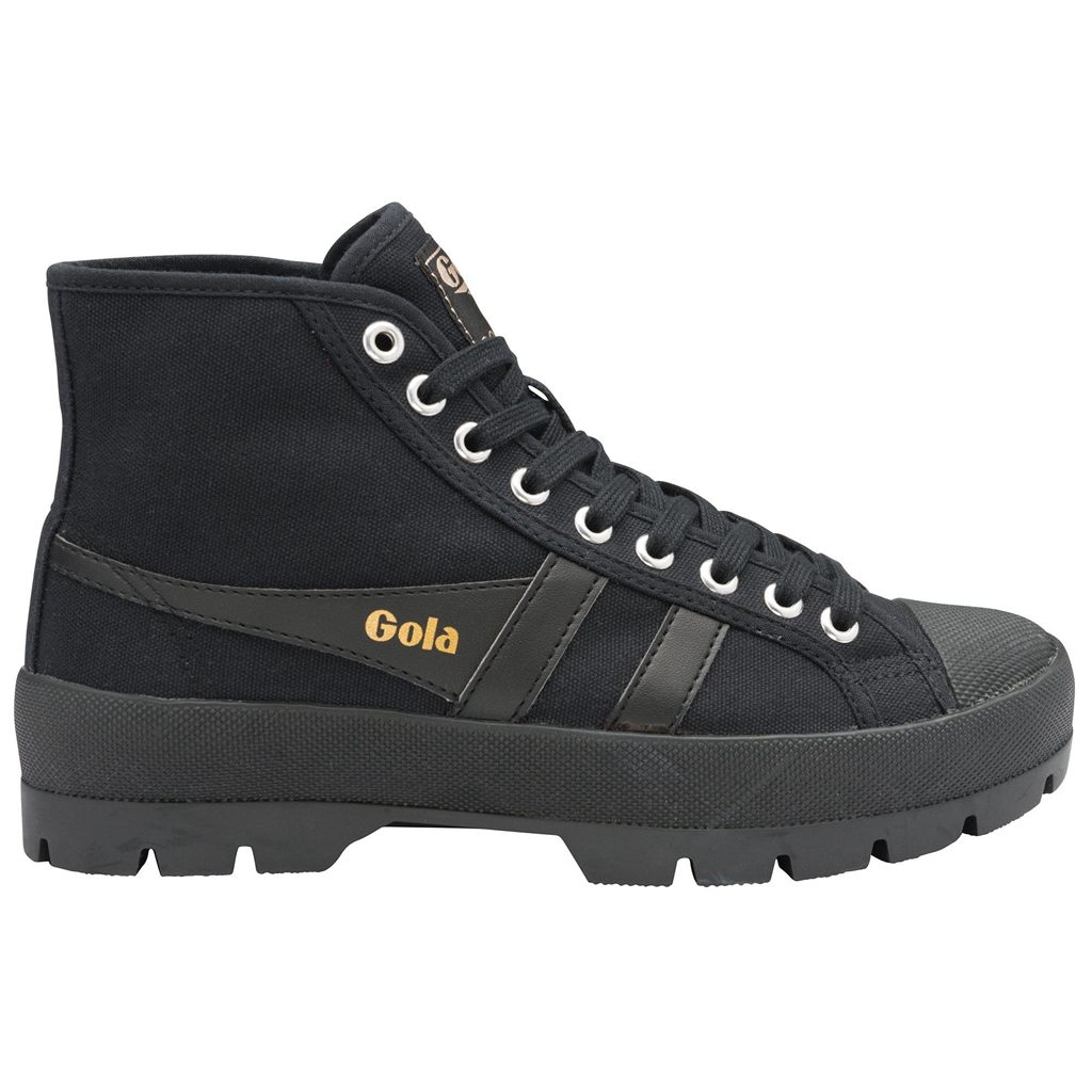 Gola Vegan Classics Coaster Peak High Sneakers Černé Černé Černé CZ | COVR-98360