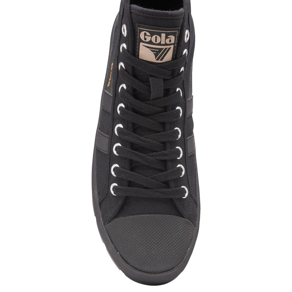 Gola Vegan Classics Coaster Peak High Sneakers Černé Černé Černé CZ | COVR-98360