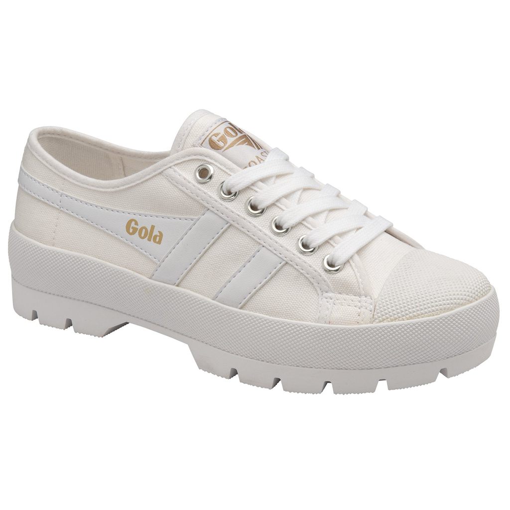 Gola Vegan Classics Coaster Peak Sneakers Bílé Bílé CZ | SDTF-37214