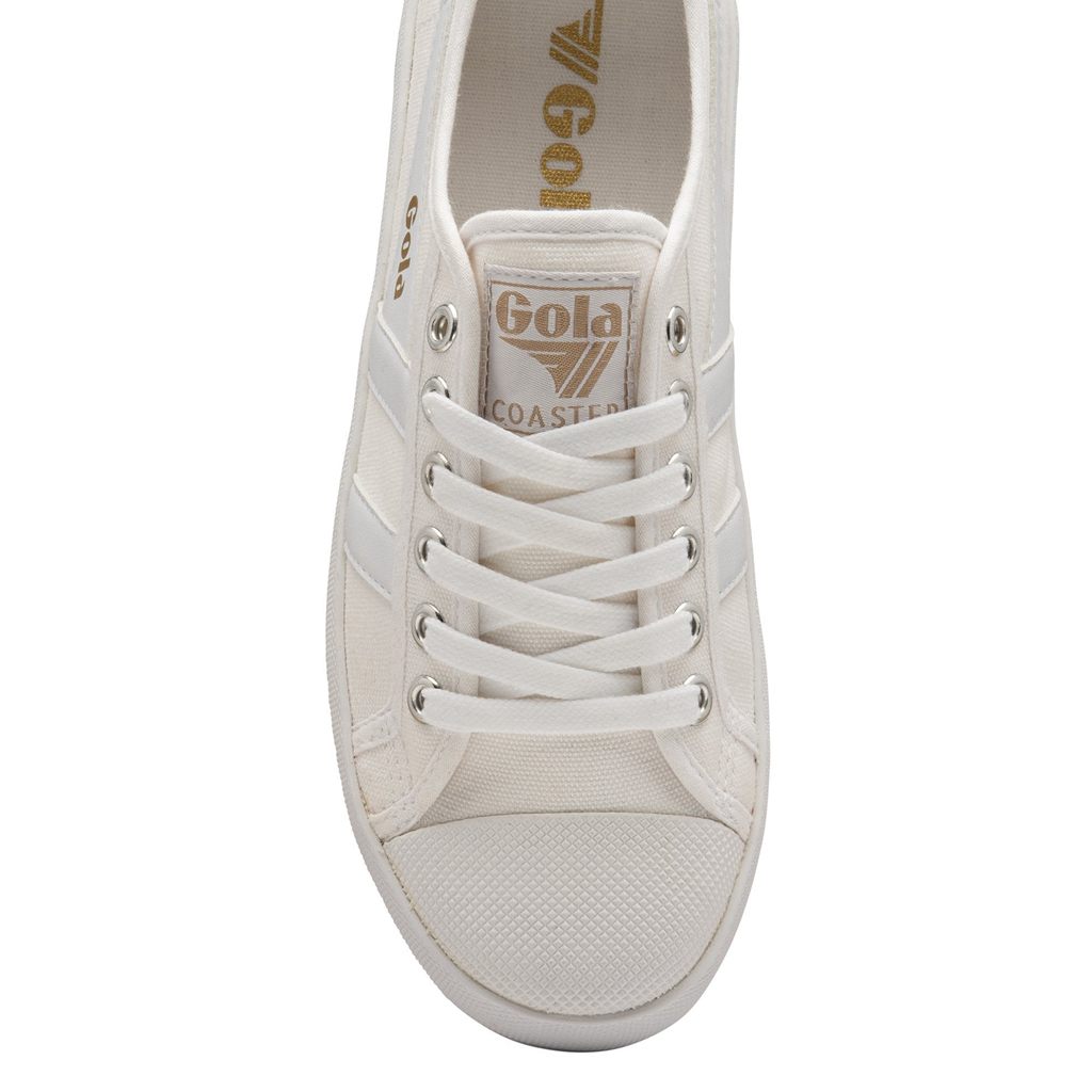 Gola Vegan Classics Coaster Peak Sneakers Bílé Bílé CZ | SDTF-37214