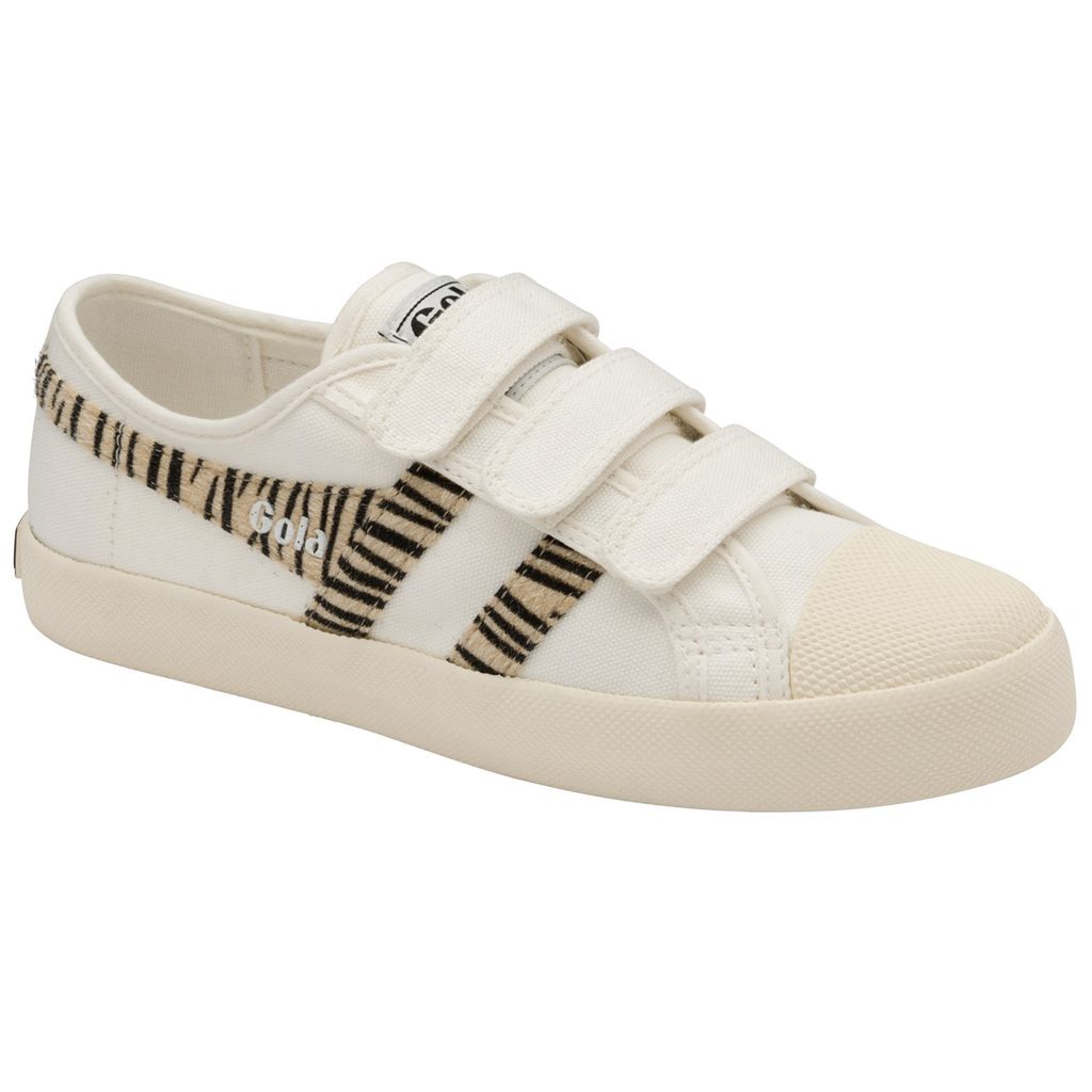 Gola Vegan Classics Coaster Safari Strap Sneakers Bílé CZ | XBHY-67413