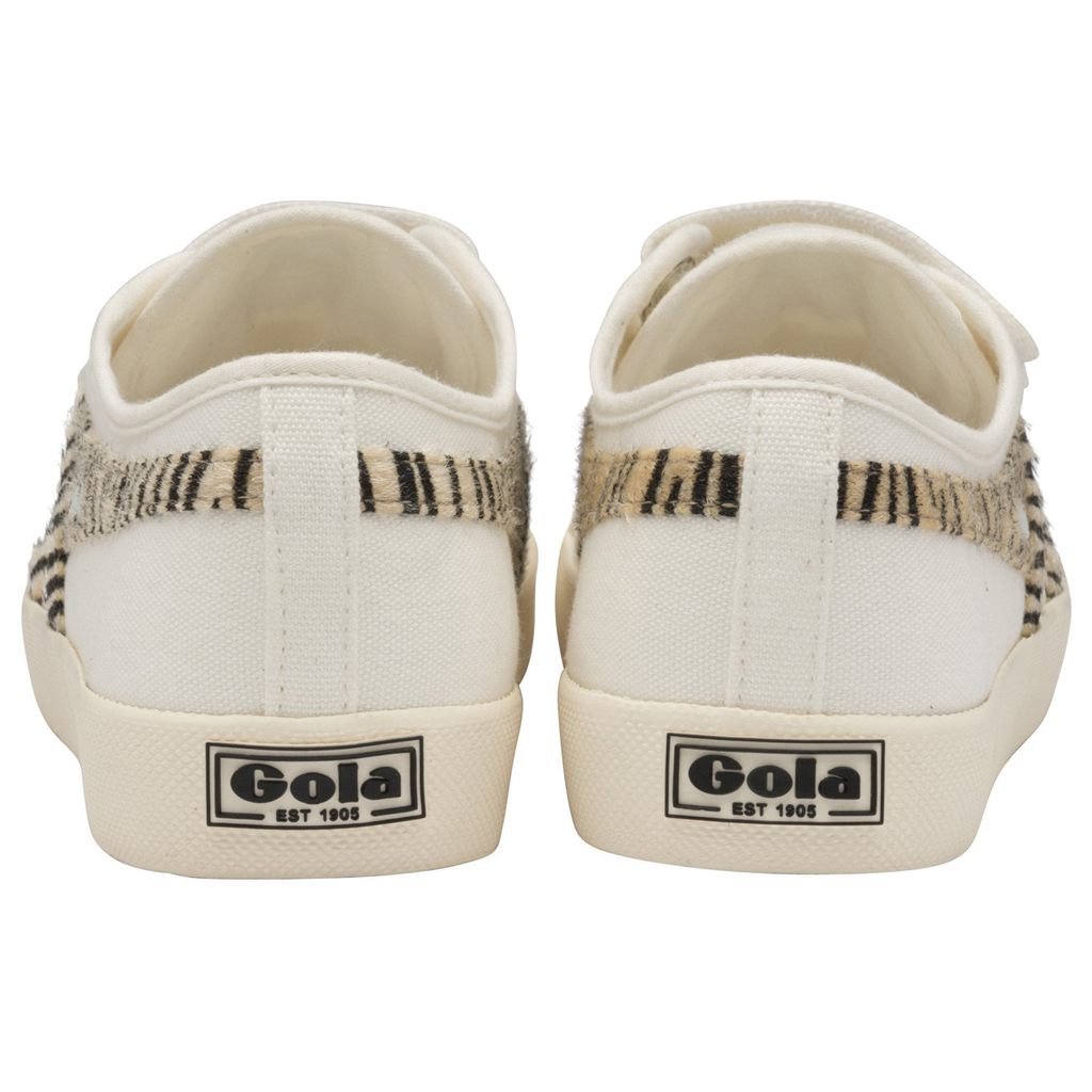 Gola Vegan Classics Coaster Safari Strap Sneakers Bílé CZ | XBHY-67413