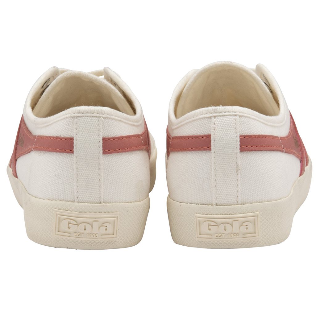 Gola Vegan Classics Coaster Shoes Bílé Koralove Růžové CZ | VPLO-69538