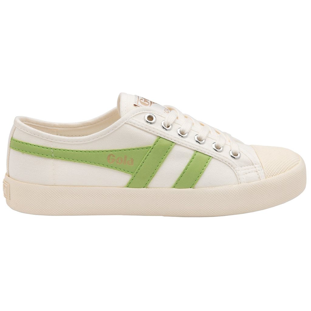 Gola Vegan Classics Coaster Shoes Bílé Zelene CZ | CENK-95630