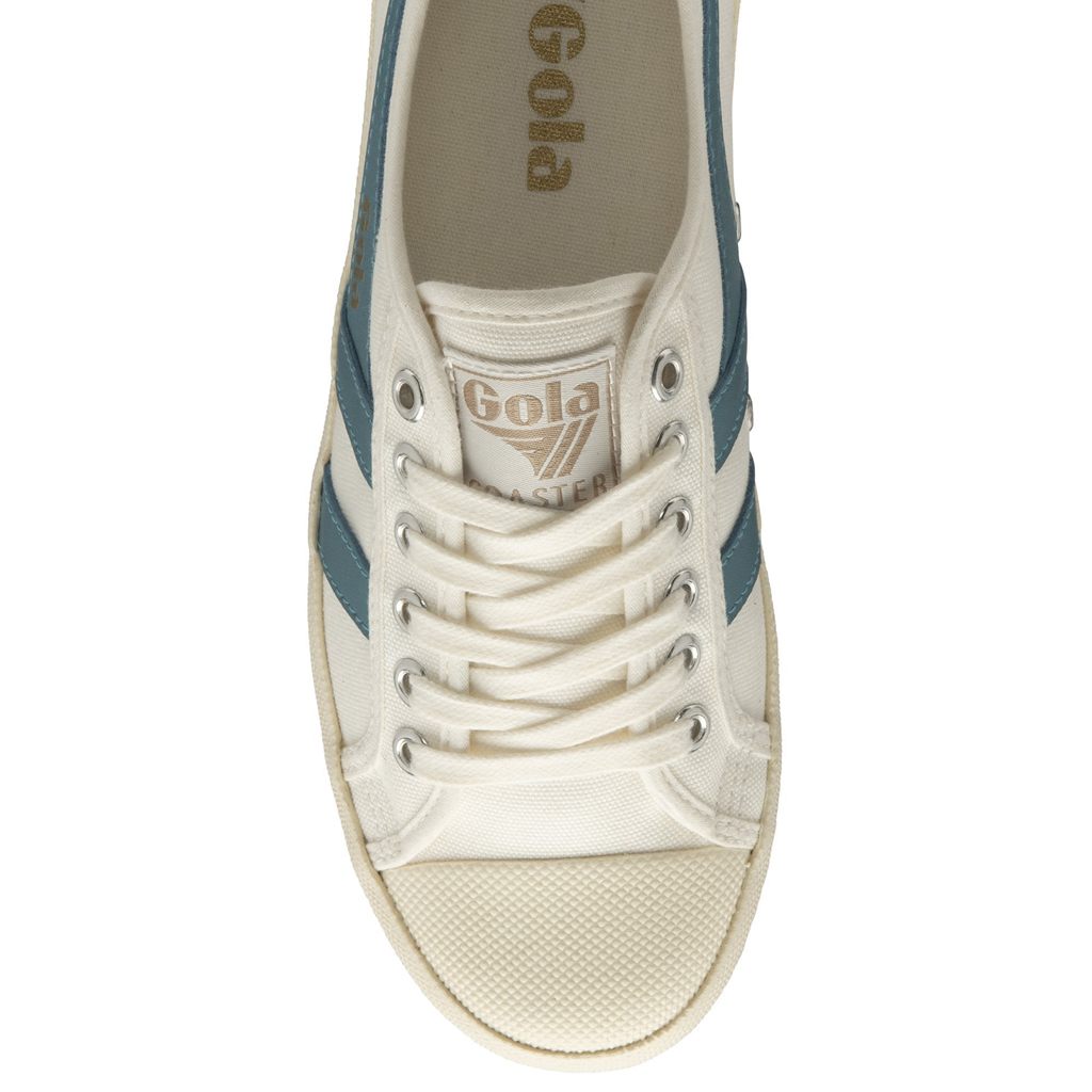 Gola Vegan Classics Coaster Shoes Bílé CZ | EAYG-20173