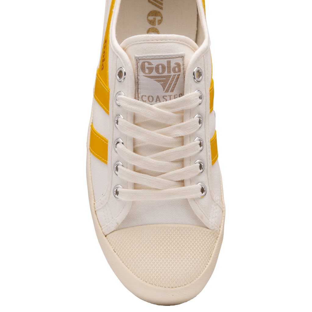 Gola Vegan Classics Coaster Shoes Bílé CZ | TQMX-16785