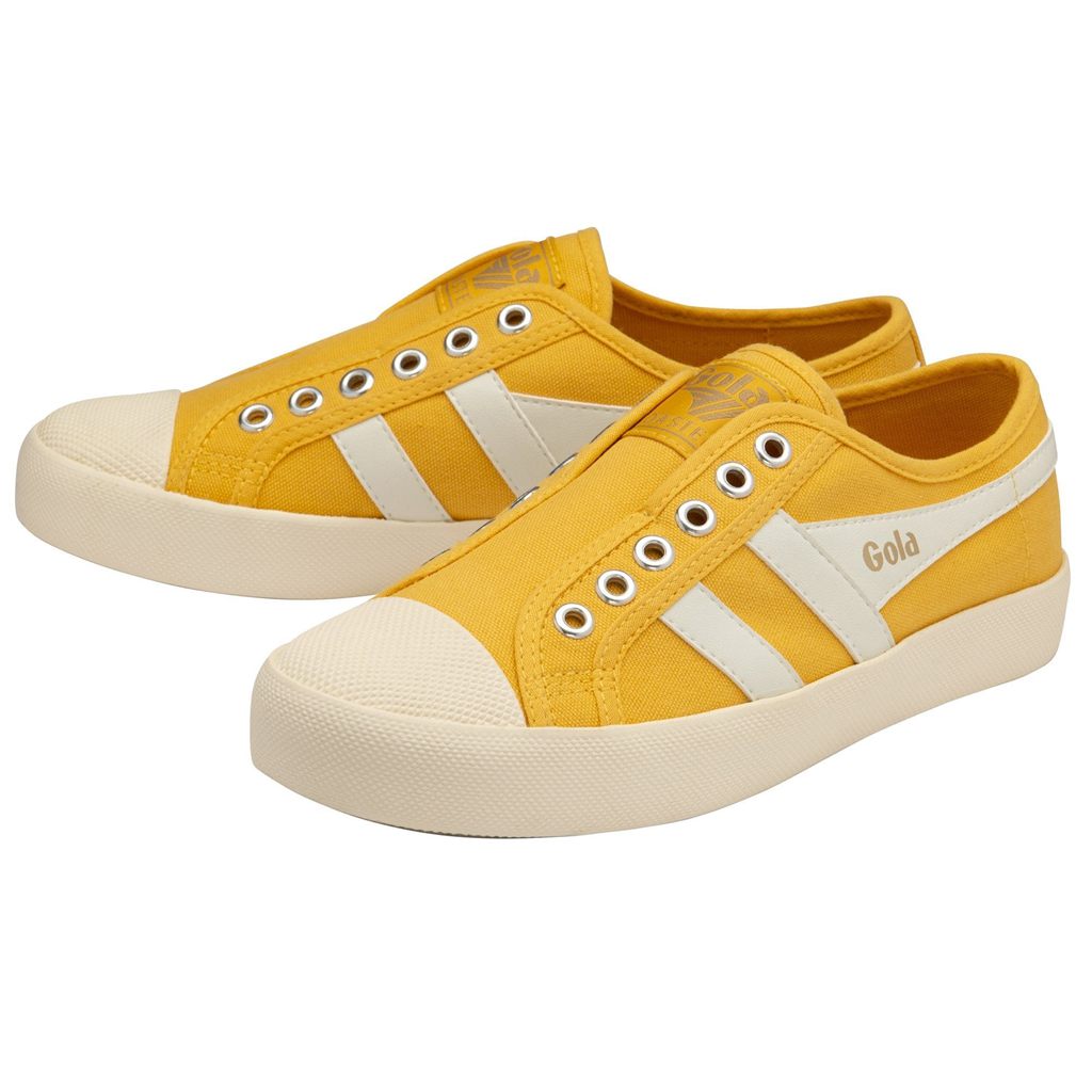 Gola Vegan Classics Coaster Slip Shoes Bílé CZ | POYS-16972