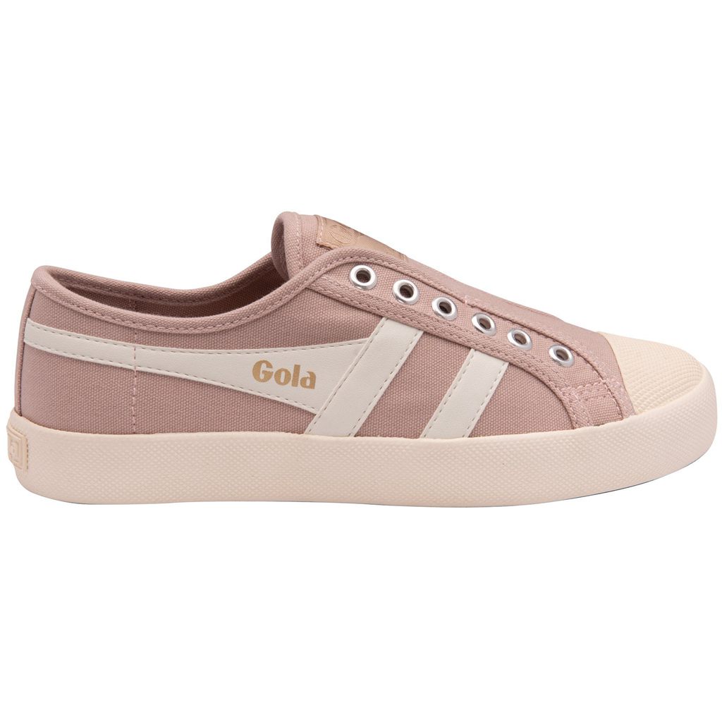 Gola Vegan Classics Coaster Slip Shoes Bílé CZ | OUIY-63540
