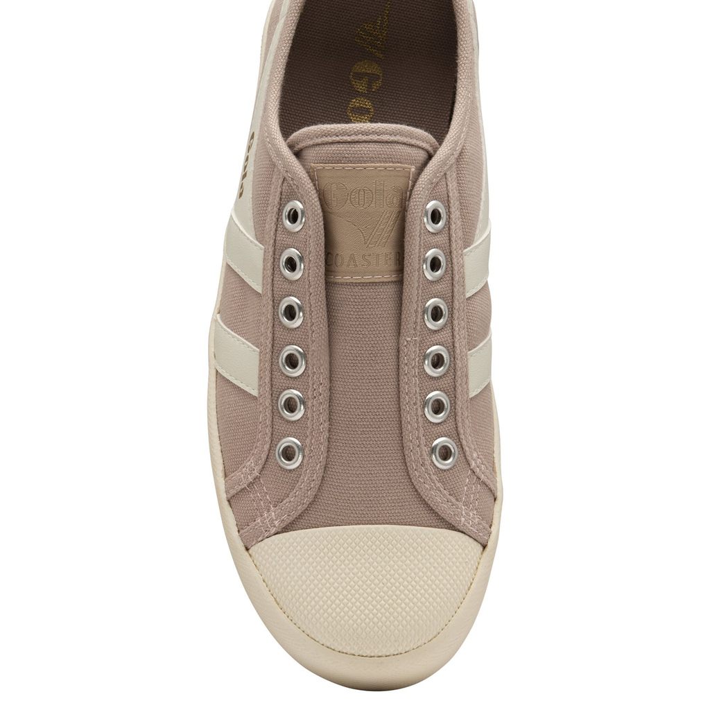 Gola Vegan Classics Coaster Slip Shoes Bílé CZ | OUIY-63540
