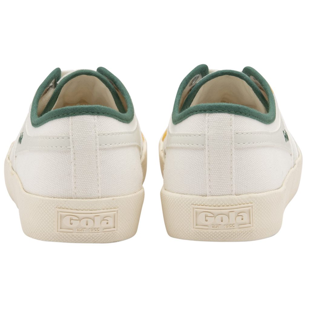 Gola Vegan Classics Coaster Smash Shoes Bílé Tmavě Zelene CZ | FBQU-07842