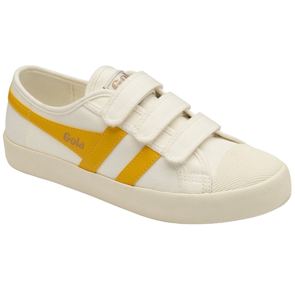 Gola Vegan Classics Coaster Strap Sneakers Bílé CZ | CNPG-42810