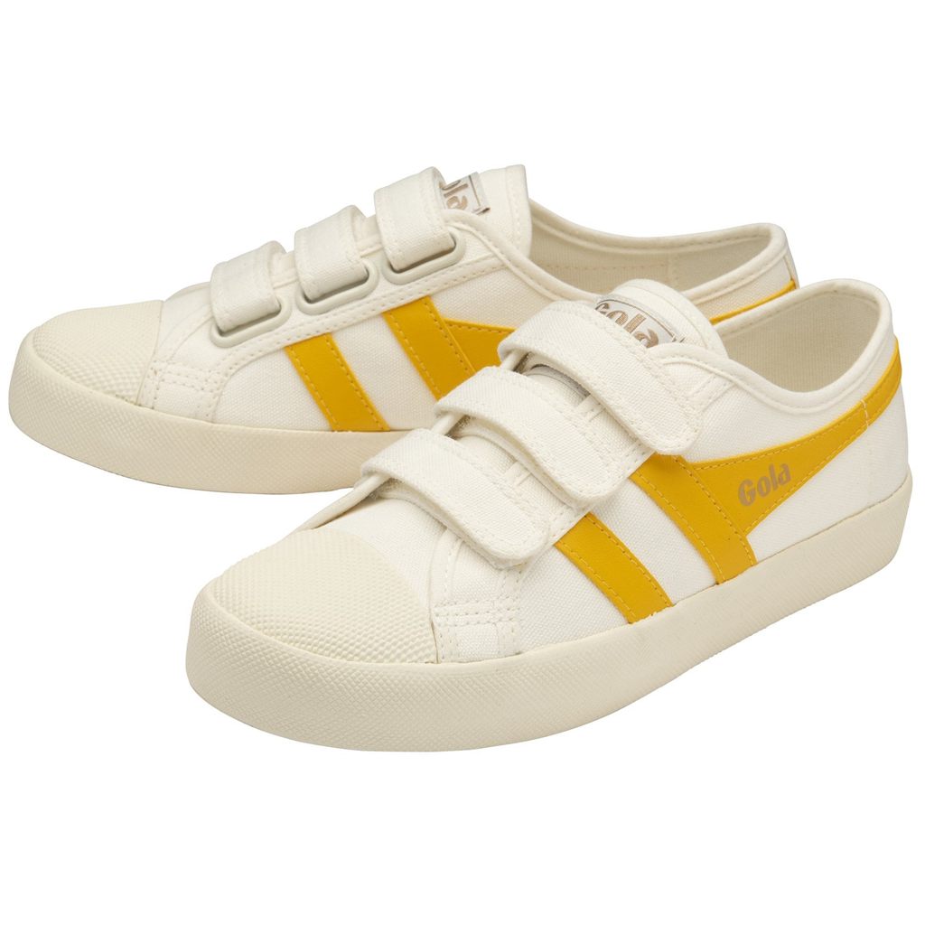 Gola Vegan Classics Coaster Strap Sneakers Bílé CZ | CNPG-42810
