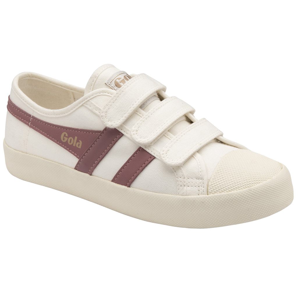 Gola Vegan Classics Coaster Strap Sneakers Bílé Růžové CZ | DIVR-47023