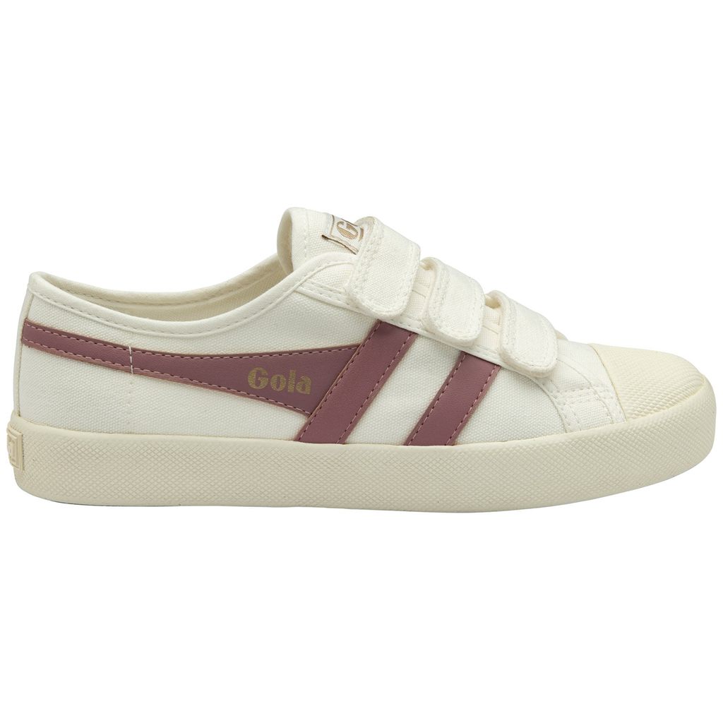 Gola Vegan Classics Coaster Strap Sneakers Bílé Růžové CZ | DIVR-47023