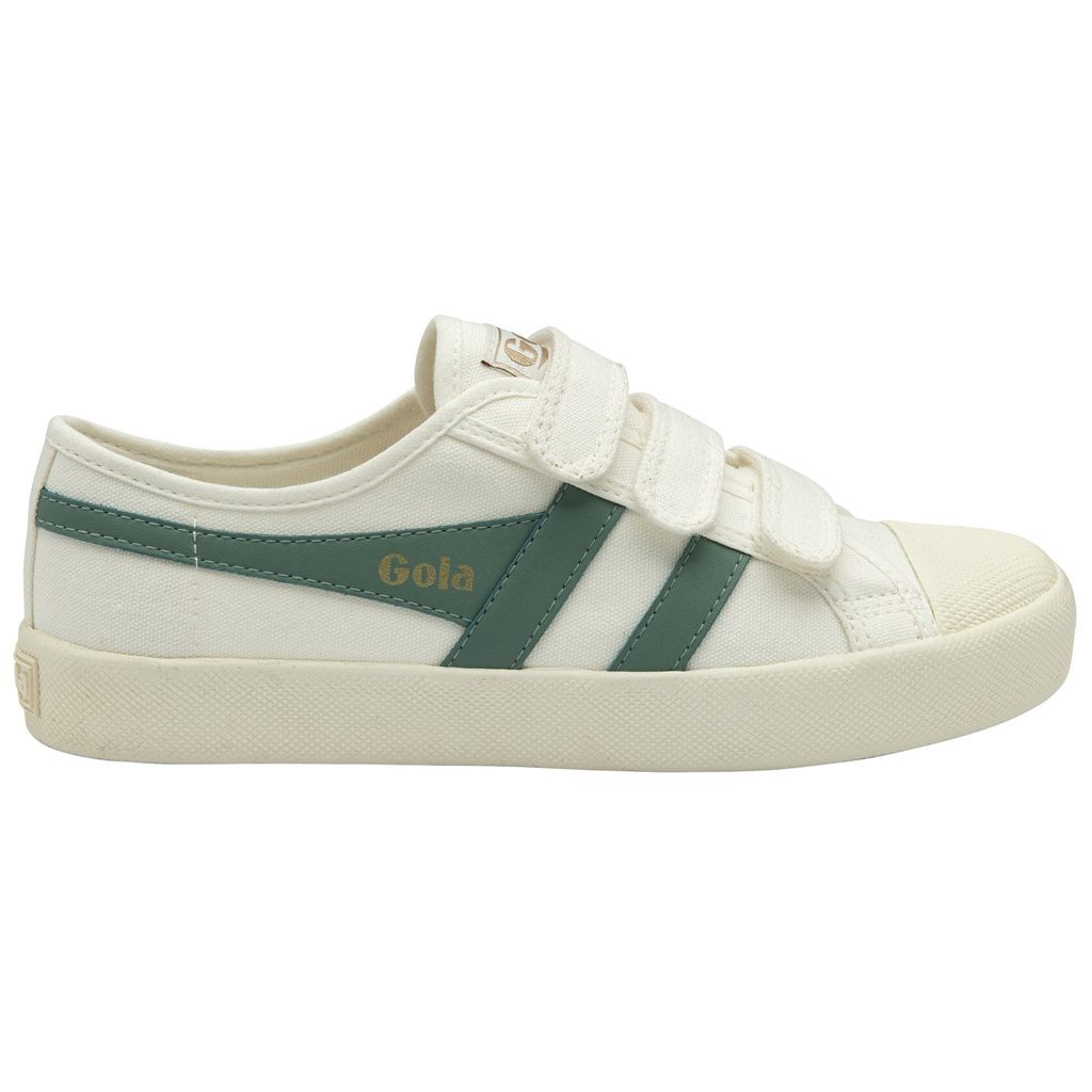 Gola Vegan Classics Coaster Strap Sneakers Bílé Zelene CZ | PHJQ-47598