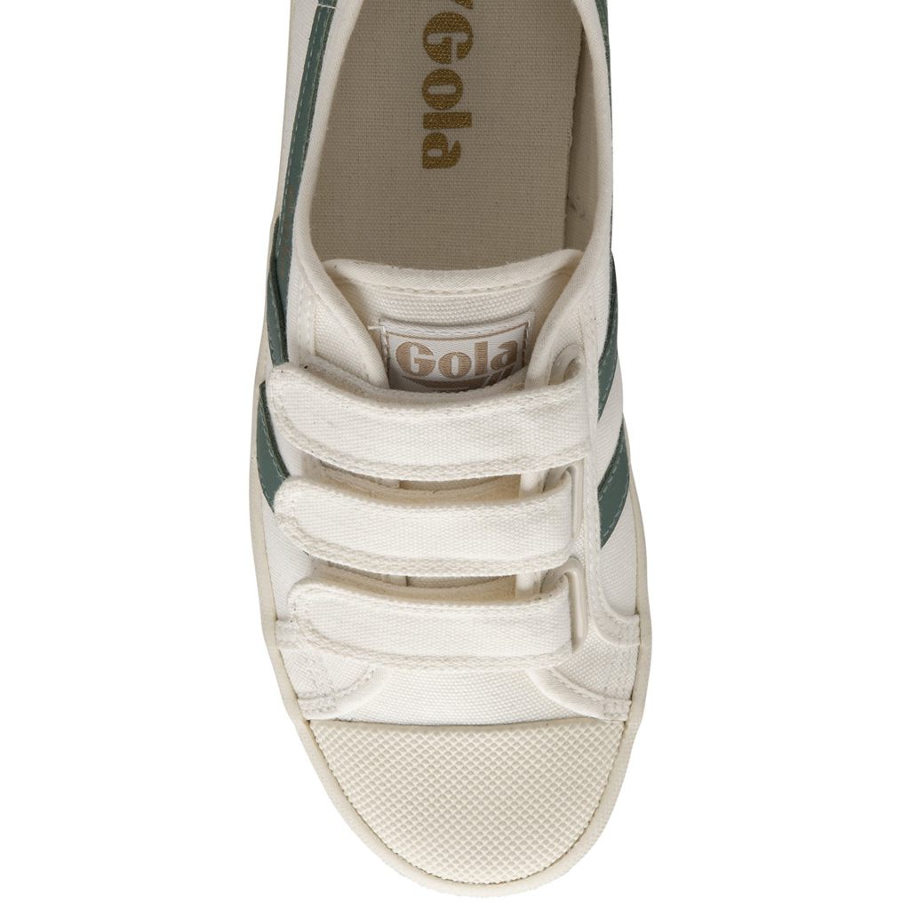 Gola Vegan Classics Coaster Strap Sneakers Bílé Zelene CZ | PHJQ-47598