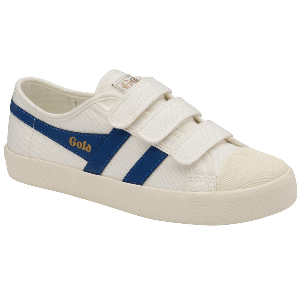 Gola Vegan Classics Coaster Strap Sneakers Bílé Blankyt CZ | DAWQ-04126
