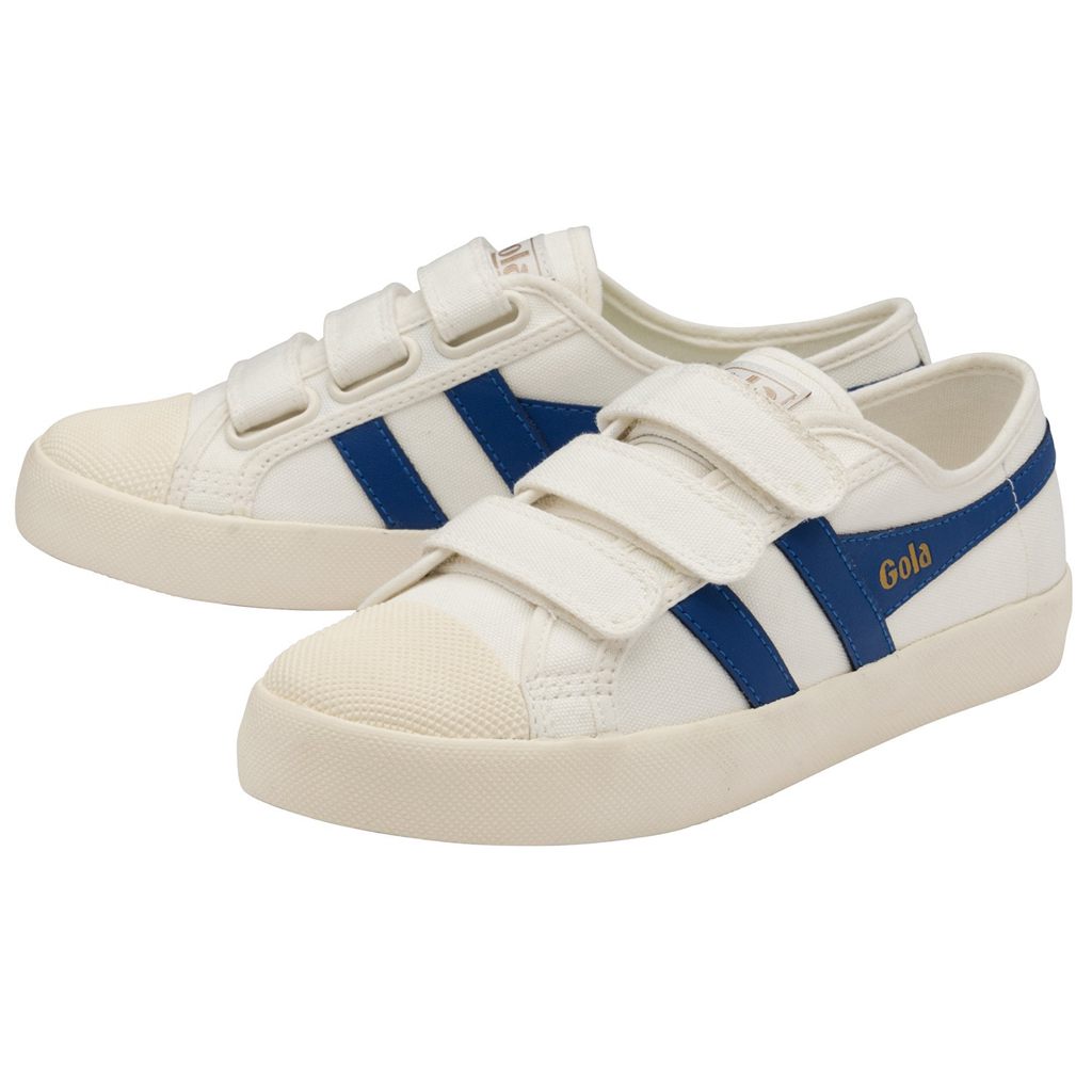 Gola Vegan Classics Coaster Strap Sneakers Bílé Blankyt CZ | DAWQ-04126