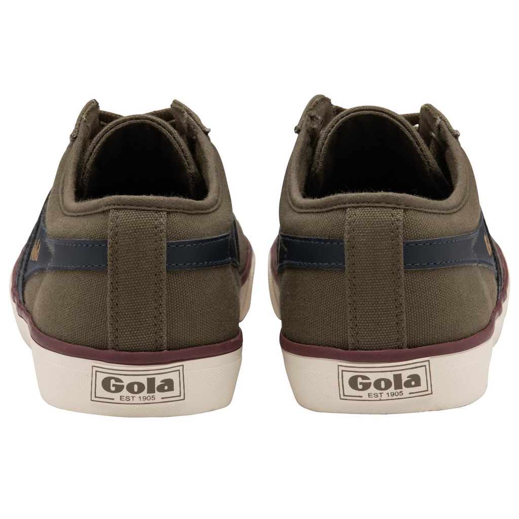 Gola Vegan Classics Comet Plimsoll Sneakers Hnědožlutý Tmavě Blankyt Vínové CZ | MIEA-21459