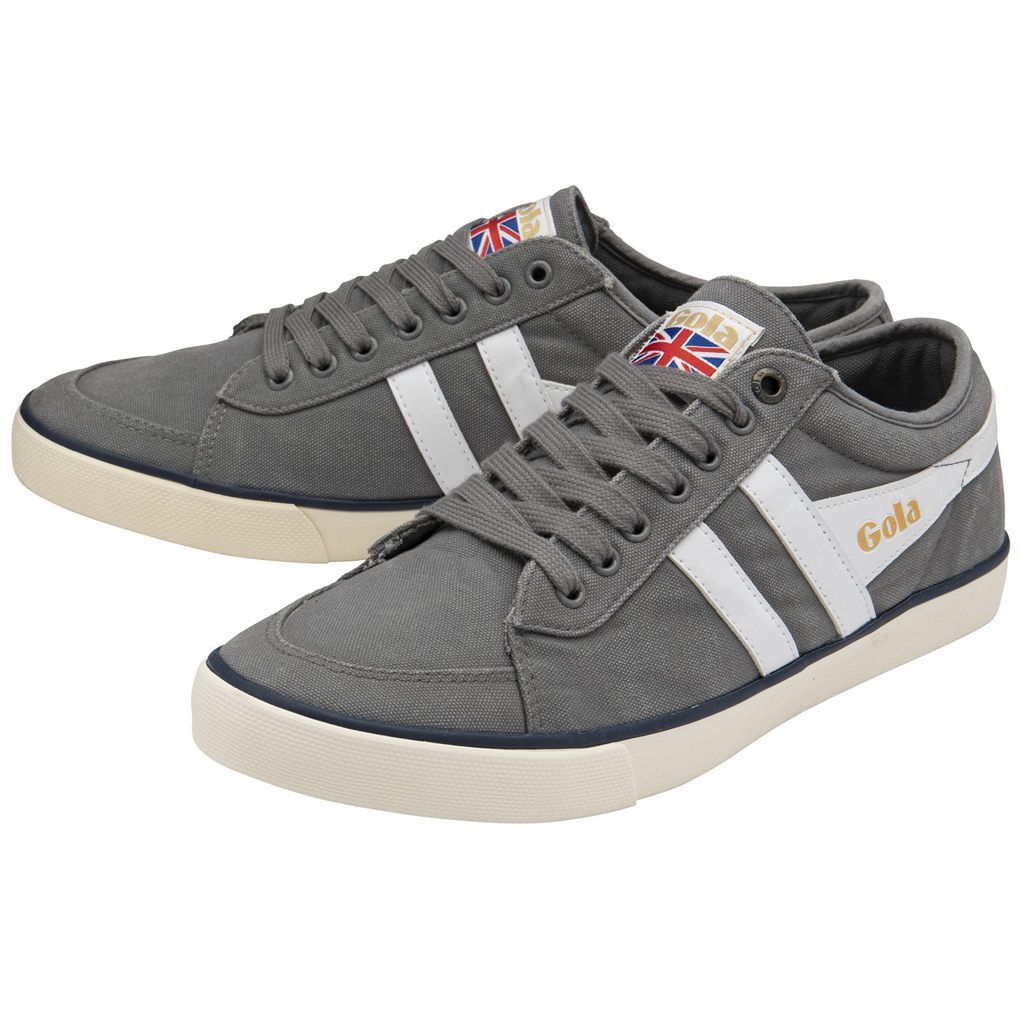 Gola Vegan Classics Comet Plimsoll Sneakers Bílé Tmavě Blankyt CZ | HGSW-89165